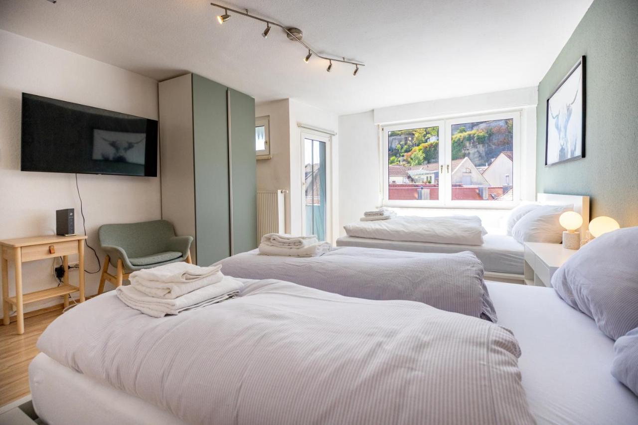 וירצבורג Apartment Mit Balkon Und Festungsblick מראה חיצוני תמונה